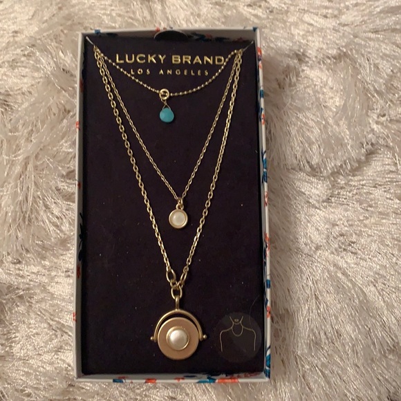 Lucky Brand Jewelry - New in Box 3-in-1 Layered Lucky Brand Necklace